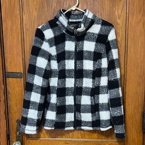 32 Degrees Buffalo Plaid Fleece Jacket
